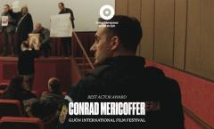 Conrad Mericoffer, cel mai bun actor la festivalurile de la Torino și Gijón, pentru rolul principal din Câmp de maci/Poppy Field