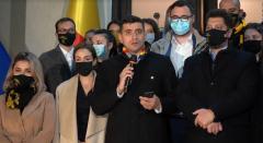George Simion, copreședinte AUR,  după aflarea rezultatului exit poll: Suntem surpriza acestor alegeri