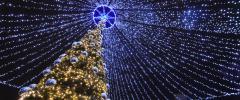 Luminițele de sărbători vor fi aprinse în Capitală