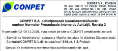 CONPET S.A. achiziționează bunuri/servicii/lucrări