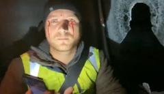VIDEO. Activistul de mediu Daniel Bodnar, atacat cu pietre de hoții de lemne