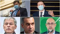 Consultările de azi, de la Cotroceni, găsesc „Coaliția mea” sfâșiată pentru ciolan. Negocierile pe sub masă au produs cinci premieri