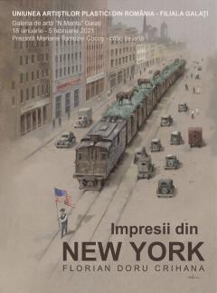 IMPRESII DIN NEW YORK. O expoziție de Florian Doru Crihană