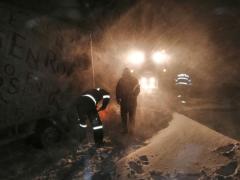 Bilanțul viscolului din Dobrogea: Peste 1.300 de persoane în 613 mașini blocate de vremea rea