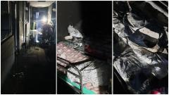 EXCLUSIV Antena 3. Imagini din saloanele distruse în incendiul de la Institutul Matei Balş