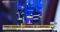 Incendiu puternic la Institutul Matei Balș. Patru persoane au murit și 120 de pacienți au fost evacuați. Primul apel la 112 a venit la ora 5:05