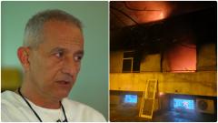 Dezvăluirile medicului-erou de la Matei Balș: „Am auzit țipete de ajutor, o voce feminină, am ieșit din cameră, dar deja în secție era un fum foarte gros”