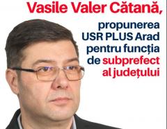 PNL Arad critică USR pentru că a nominalizat pentru funcția de subprefect în județ un fost membru PSD