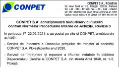 CONPET S.A. achiziționează bunuri/servicii/lucrări