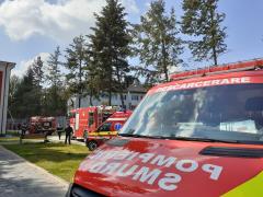 UPDATE. Incendiu la Secția de Psihiatrie a Spitalului din Slatina. Circa 40 de pacienți evacuați 