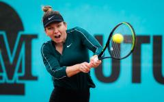 Simona Halep, victorie la Madrid. A condus cu 6-0 5-1 și a pierdut 4 game-uri la rând