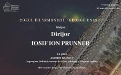 Concert coral cu public  Lieduri şi romanţe de Schubert și Brahms