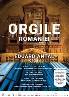 Turneul naţional “Orgile României” – ediţia a III-a – iunie-iulie 2021