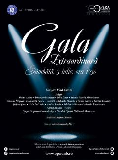 Gală Extraordinară de închidere de stagiune, pe scena Operei Naționale București