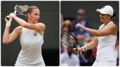 Karolina Pliskova - Ashleigh Barty, finala de la Wimbledon 2021