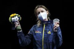 JO Tokyo 2020: Vicecampioana olimpică Ana Maria Popescu a revenit în țară. Mesaj pentru Eduard Novak