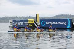 VIDEO Argint olimpic pentru România. Băieții de la patru rame fără cârmaci au avut un finiș de excepție și au obținut locul 2