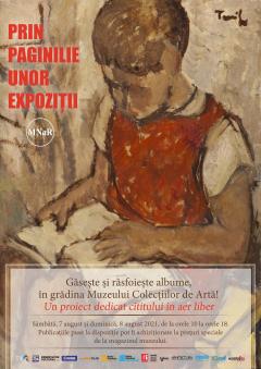 PRIN PAGINILE UNOR EXPOZIȚII  - un proiect dedicat cititului în aer liber - Eveniment la Muzeul Colecțiilor de Artă