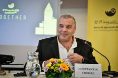 Magdalena Popa Buluc în dialog cu Constantin Chiriac:​​​​​​​ Niciodată nu ai cum să stai la masă cu marile puteri în zona culturii, dacă nu gândești de câteva ori mai repede”