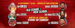 OLD SCHOOL VS NEW SCHOOL  BATALIA ANULUI ÎN STAND-UP-UL ROMÂNESC,  PE 15 SEPTEMBRIE, LA TEATRUL DE VARĂ   „CONSTANTIN TĂNASE” DIN HERĂSTRĂU