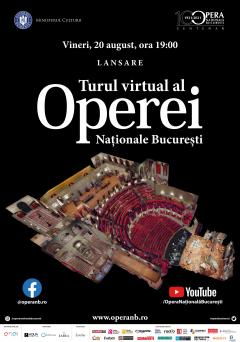 Opera Națională București lansează primul tur virtual din istoria instituției