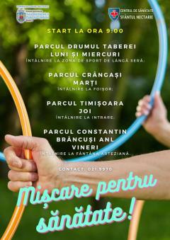 Program de activităţi fizice destinat vârstnicilor, în mai multe parcuri din Sectorul 6