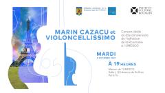 Periplul naţional şi internaţional Violoncellissimo începe pe 5 octombrie, la Paris