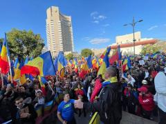 VIDEO Proteste în București față de restricțiile instituite în contextul pandemiei