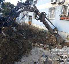 Alte lucrări începute la parcările şi străzile din Sectorul 5