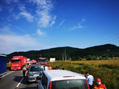 Microbuz românesc, implicat într-un accident cu 5 morţi, pe o autostradă din Ungaria