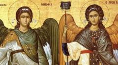 Sfinţii Mihail şi Gavriil. E sărbătoare mare! Spune-le la mulți ani celor dragi!