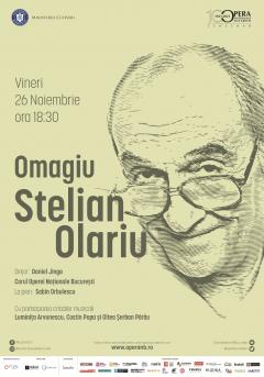 Concert „Omagiu Stelian Olariu” pe scena Operei Naționale București