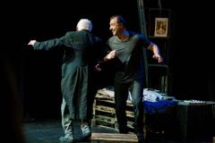 ACTORII MIRCEA ANDREESCU ȘI ION GROSU, DUO  ACTORICESC MEMORABIL ÎN ULTIMA REPREZENTAȚIE  A SPECTACOLULUI „NUNZIO” DIN ACEST AN