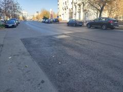 Nicușor Dan asfaltează. Un bulevard a intrat la apă pe fonduri exorbitante