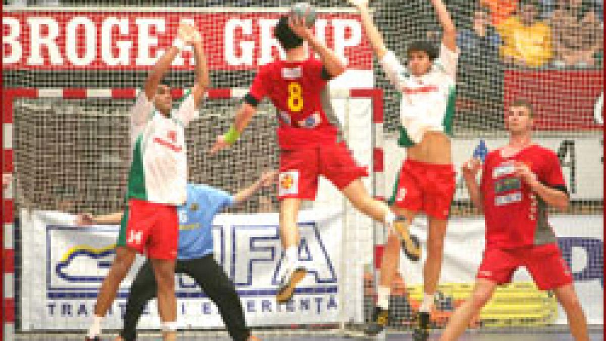Handbal - Joaca de copii cu vecinii bulgari