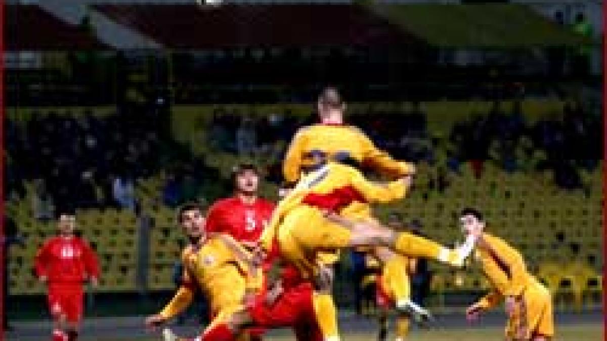 Romania  -  Moldova 2-0 / Semnal de alarma