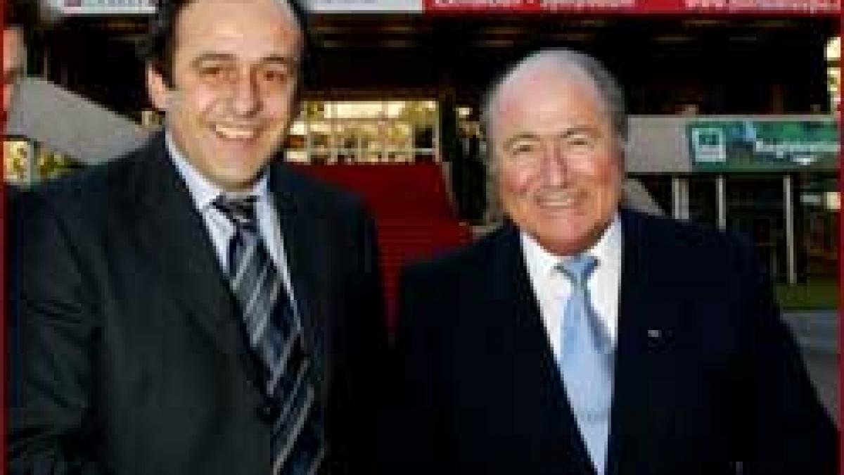 UEFA - Hoeness se ia de Platini