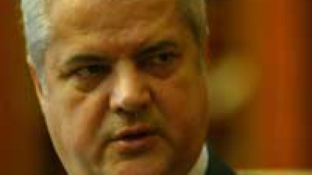 Adrian Năstase: "Comportament nepotrivit"