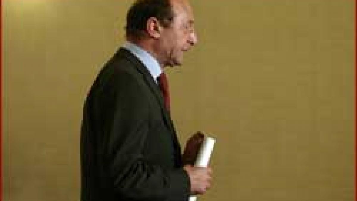 Intalnire: Sfetnici - ziarişti pentru Băsescu