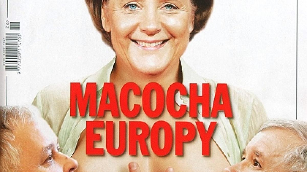 Angela Merkel, âtopless" in Polonia