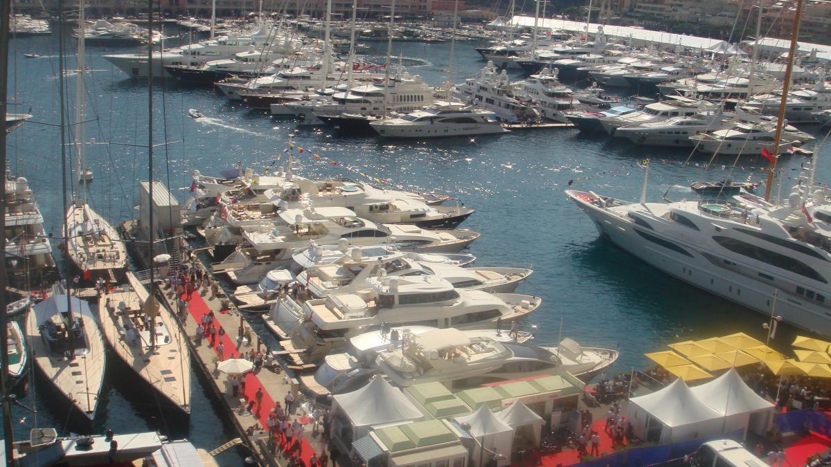 Tărg de iahturi in Principatul Monaco