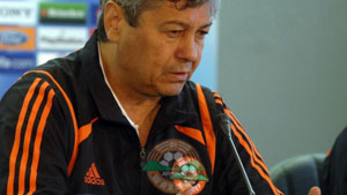 Mircea Lucescu: Poate că nu sunt antrenor pentru Liga Campionilor!