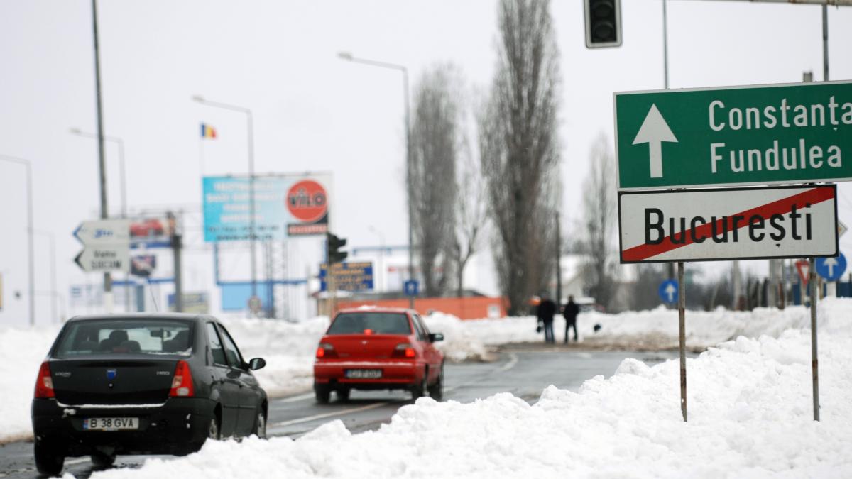 Deszăpezire blocată pe autostrăzi