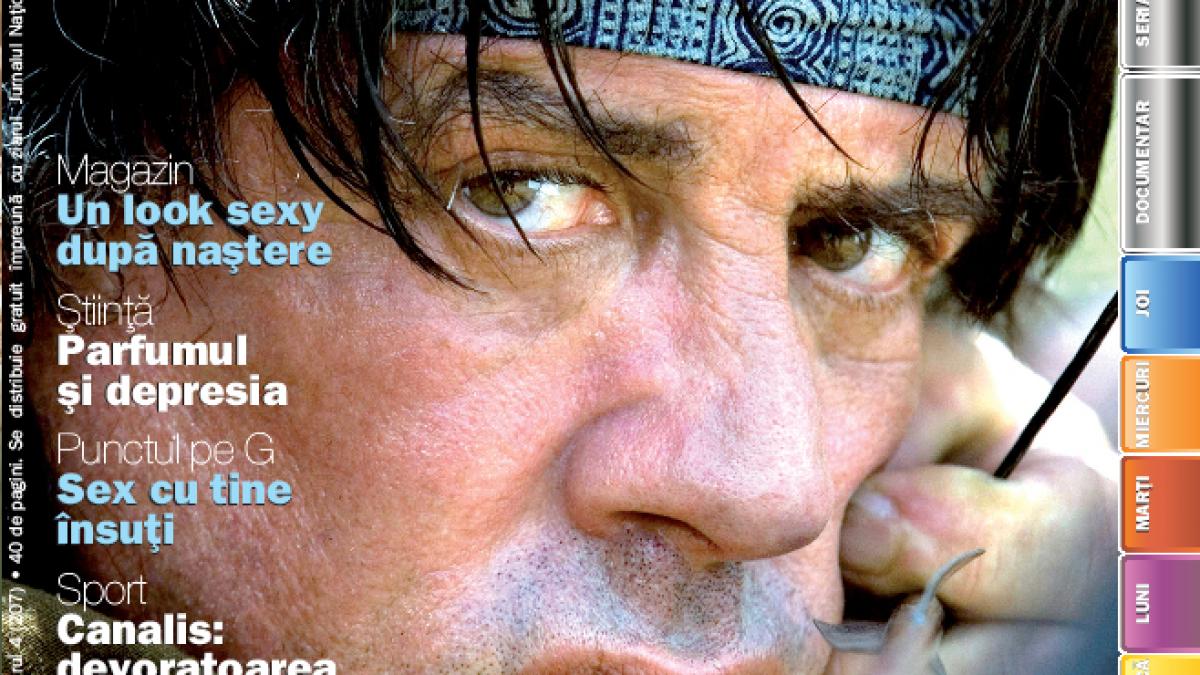 Sylvester Stallone, din nou John Rambo