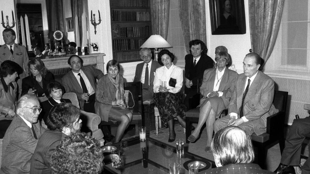 Fran&ccedil;ois Mitterrand  - Un personaj de roman