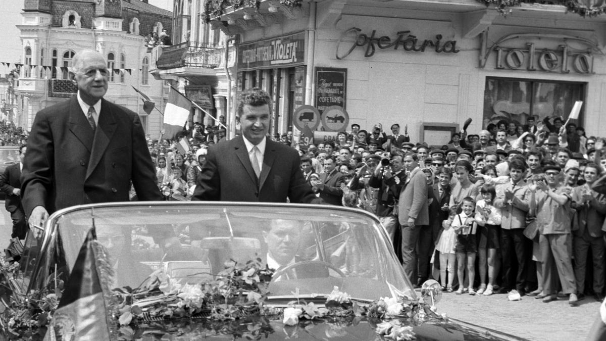  "Sora mai mare" - De Gaulle, primit regeşte în România