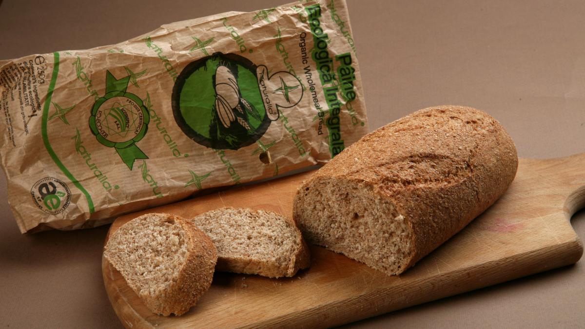 Produsul zilei - Pâine ecologică integrală