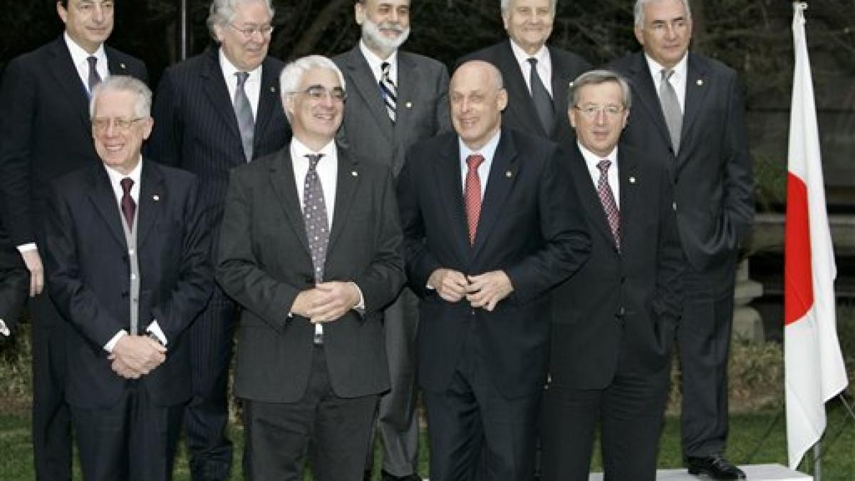 G7 şi problema pieţei financiare