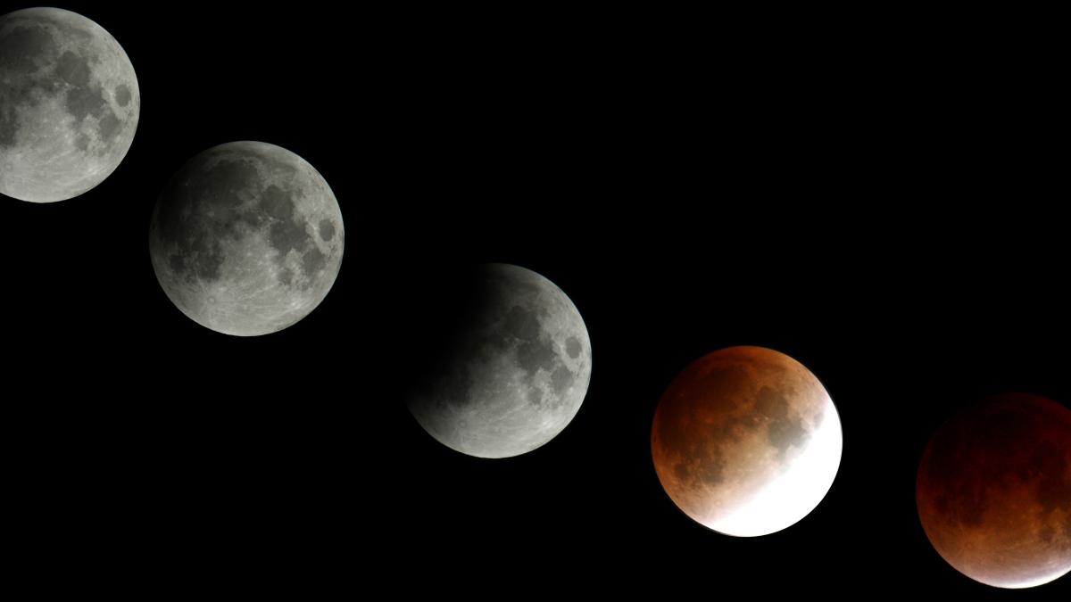 Celebrat eclipsa - La coadă la Lună