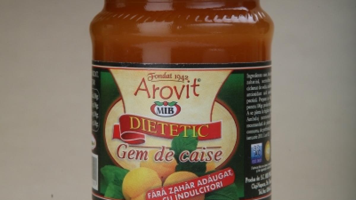 Gem de caise cu îndulcitori chimici